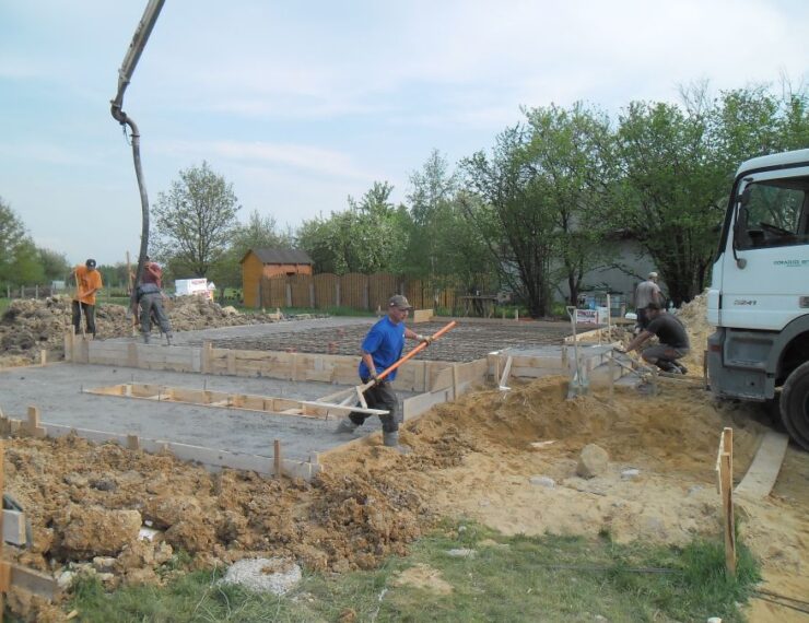 Budowa domu w Bełku