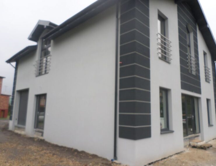 Budowa obiektu usługowo-mieszkalnego w Bieruniu