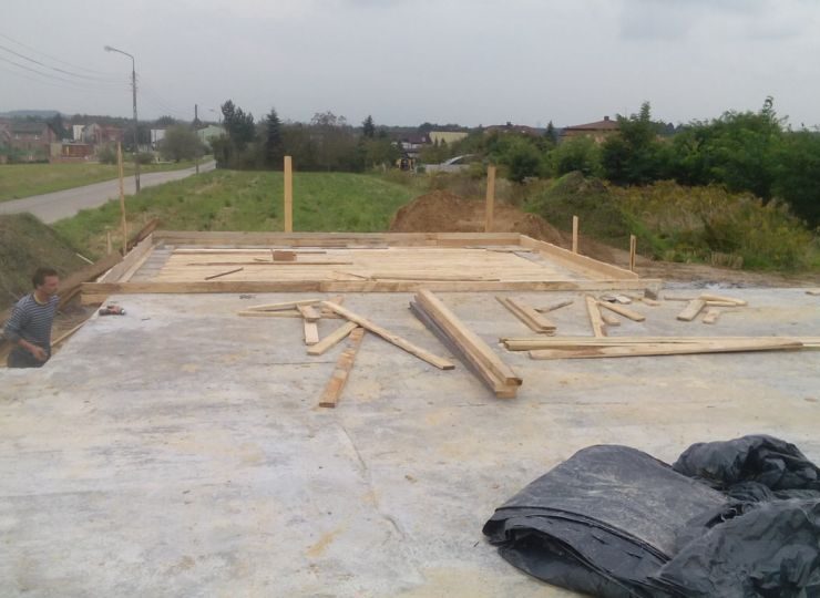 Budowa domu w Imielinie