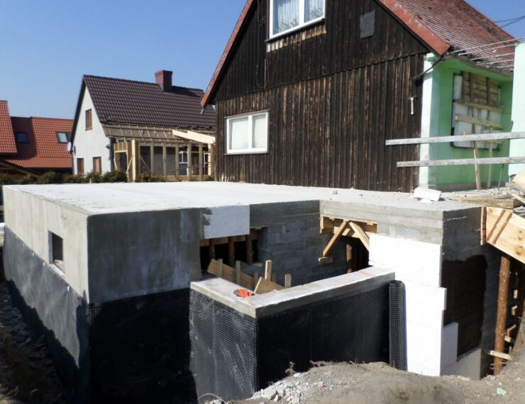 Rozbudowa domku fińskiego w Lędzinach