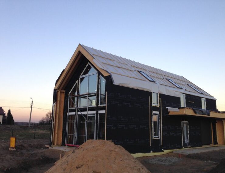 Budowa domu w Sarnowie