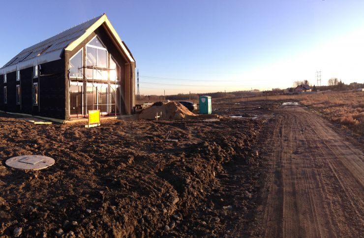 Budowa domu w Sarnowie