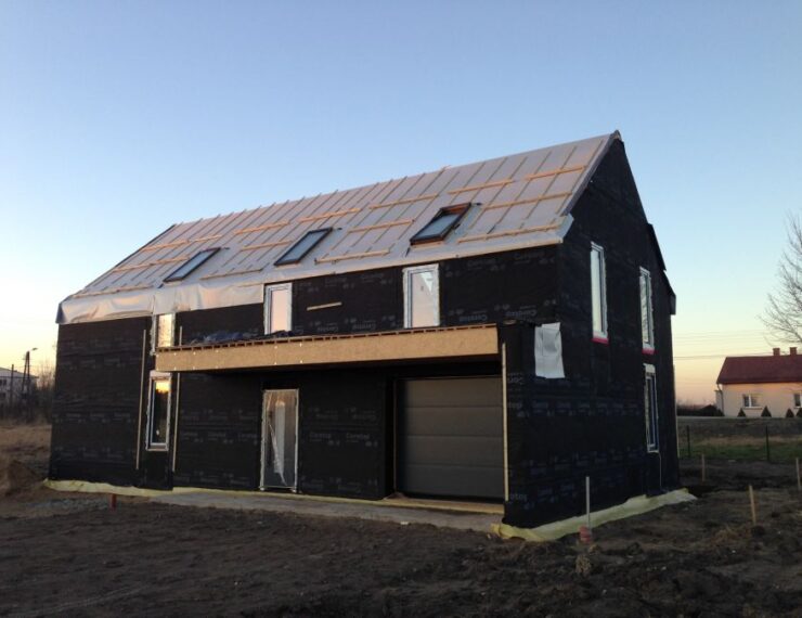 Budowa domu w Sarnowie