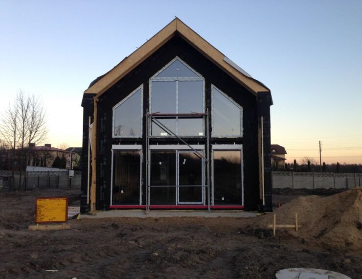 Budowa domu w Sarnowie