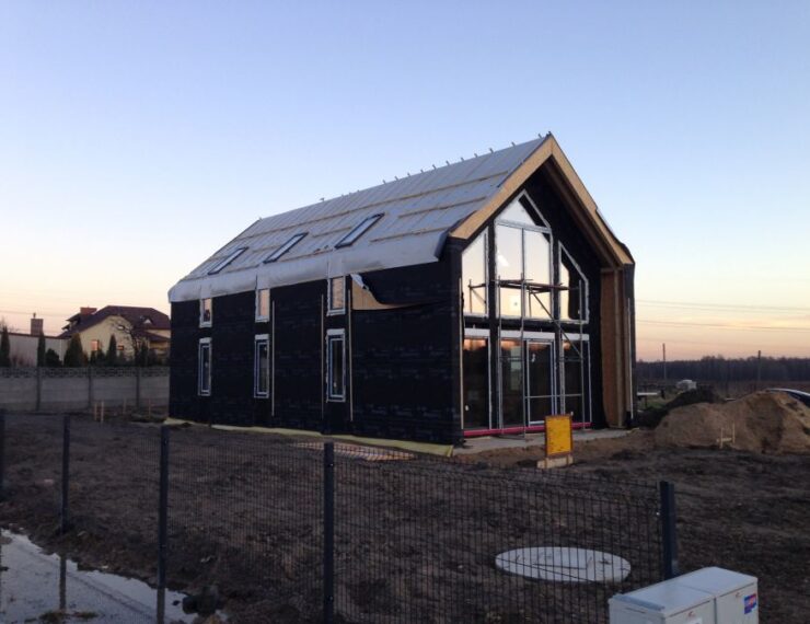 Budowa domu w Sarnowie