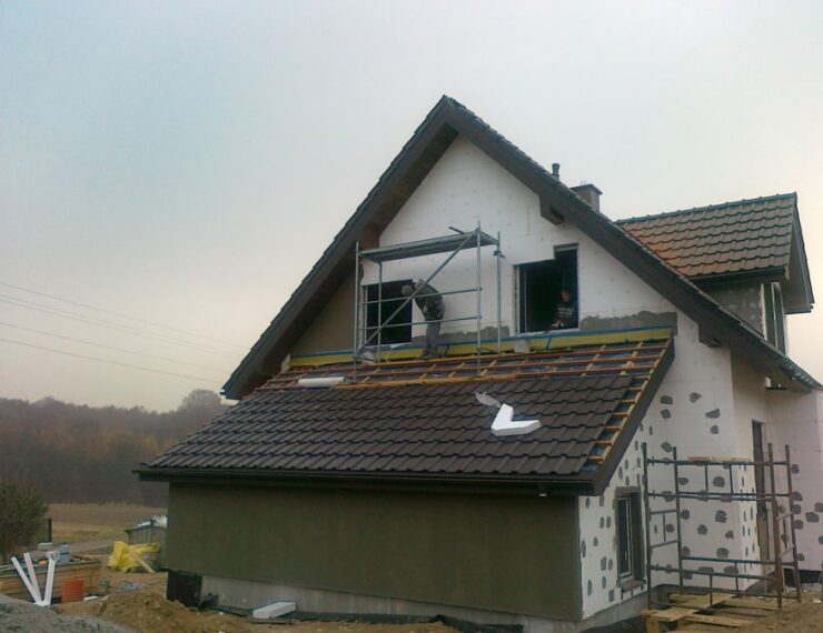 Budowa domu w Orzeszu