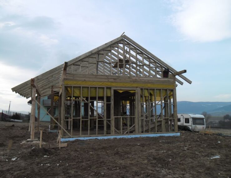 Budowa domu w Rychwałdzie