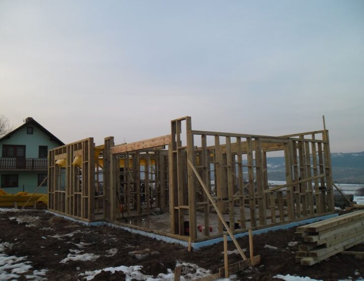 Budowa domu w Rychwałdzie