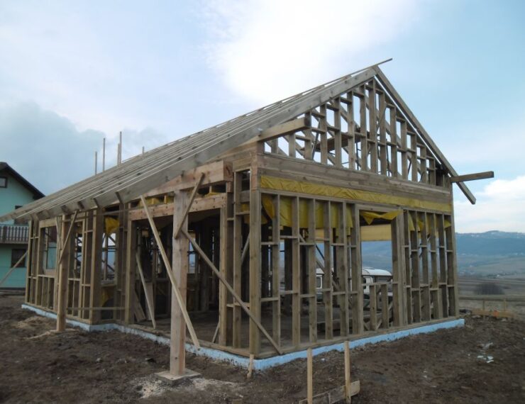 Budowa domu w Rychwałdzie