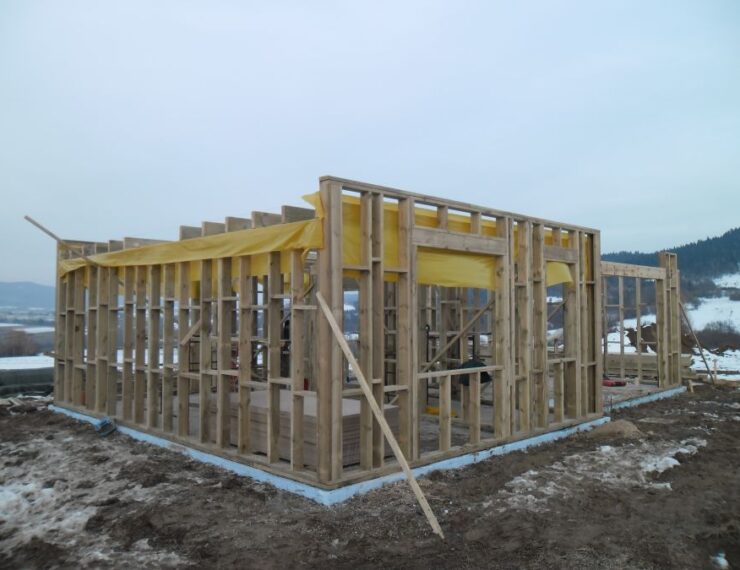 Budowa domu w Rychwałdzie