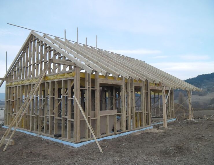 Budowa domu w Rychwałdzie