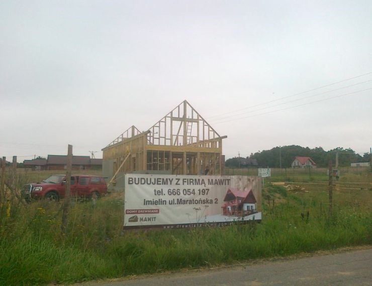 Budowa domu w Łazach