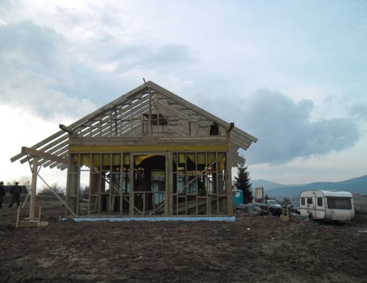 Budowa domu w Rychwałdzie