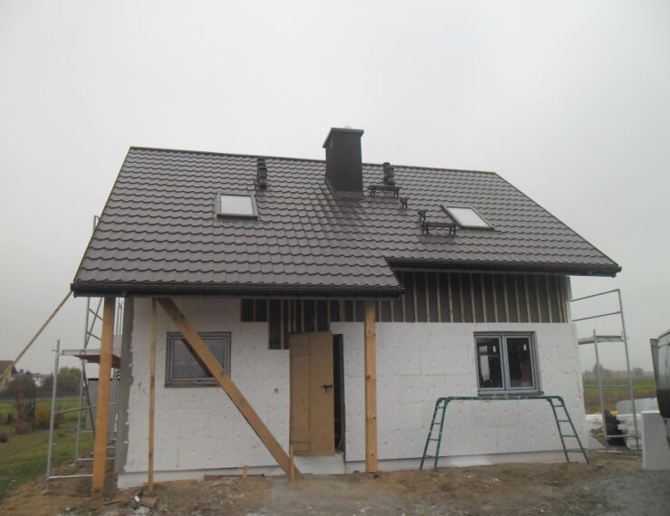 Budowa domu w Bojszowach