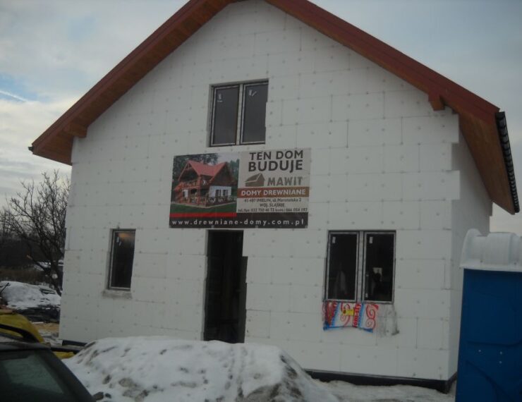 Budowa domu w Myslowicach - Brzeczkowicach