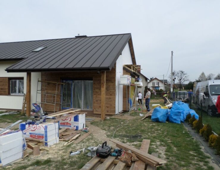 Budowa domu w Rudziczce