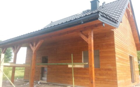 Budowa domu w Wólce Ołudzkiej