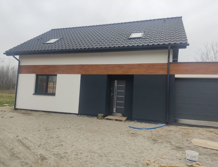 Budowa domu w Kłaju