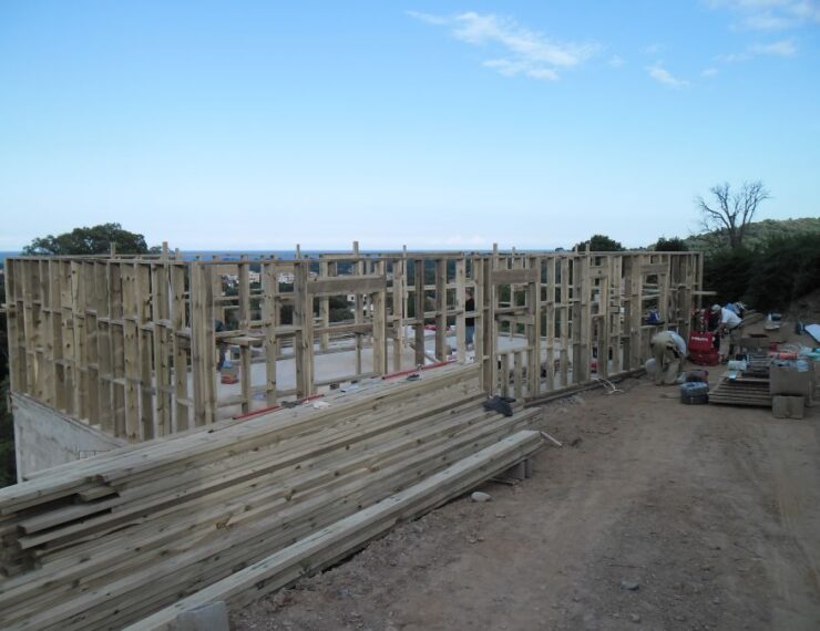 Budowa 1 domu na Korsyce