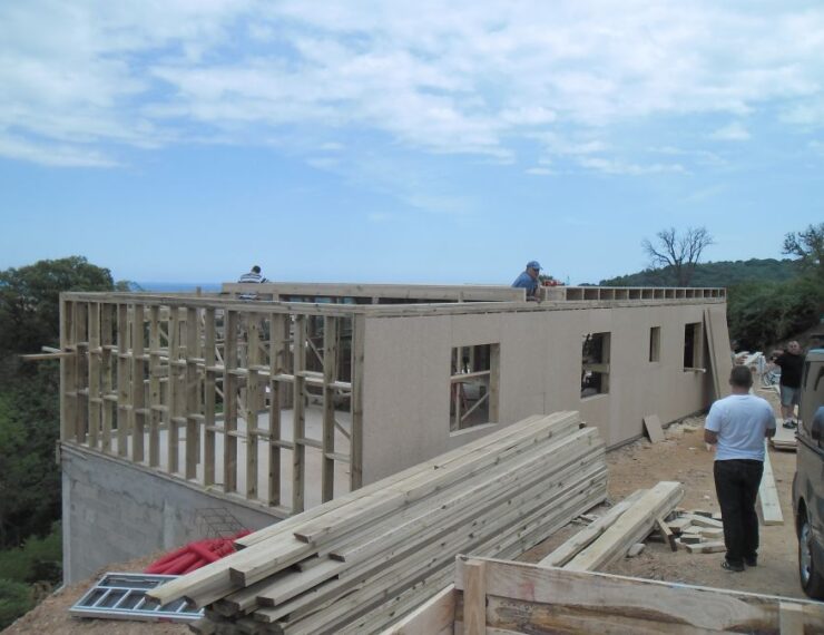 Budowa 1 domu na Korsyce