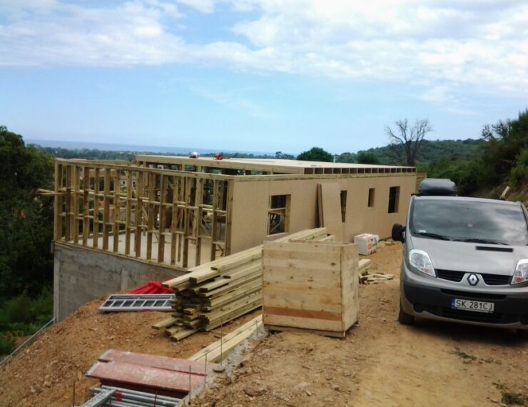 Budowa 1 domu na Korsyce