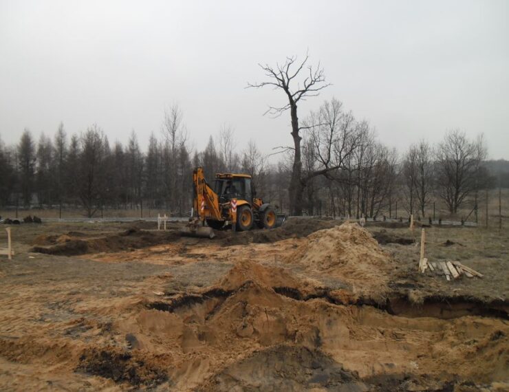 Budowa 2 domów w Orzeszu