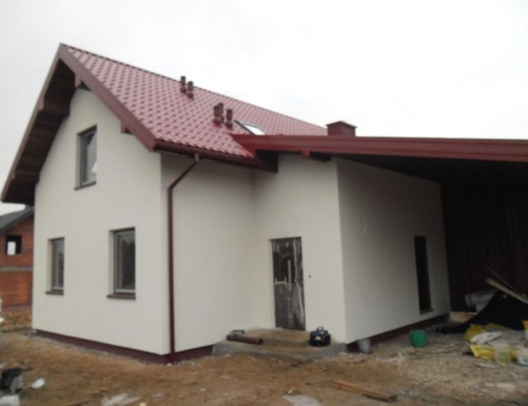 Budowa domu w Łazach k. Zawiercia