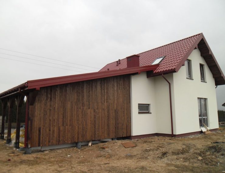 Budowa domu w Łazach k. Zawiercia