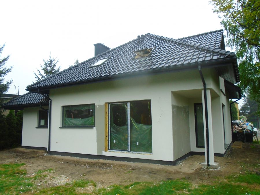 dom drewniany całoroczny
