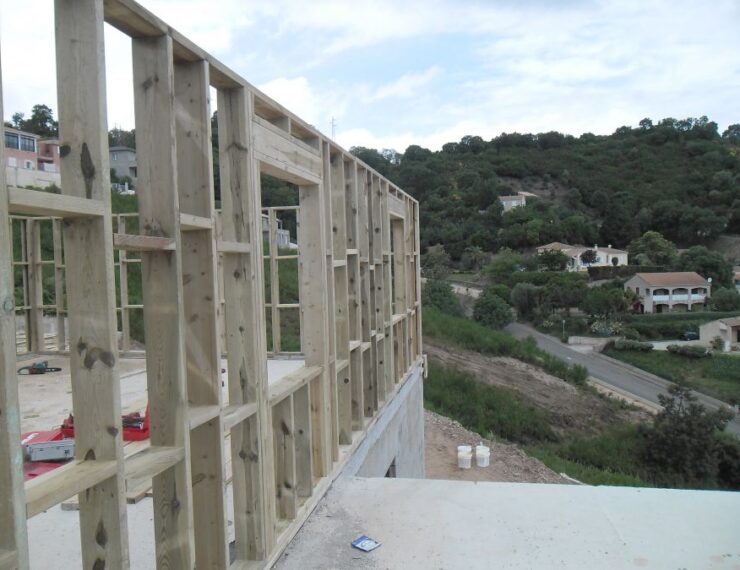 Budowa 2 domu na Korsyce