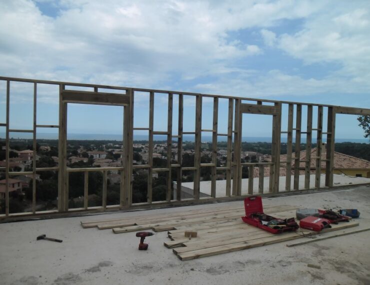 Budowa 2 domu na Korsyce