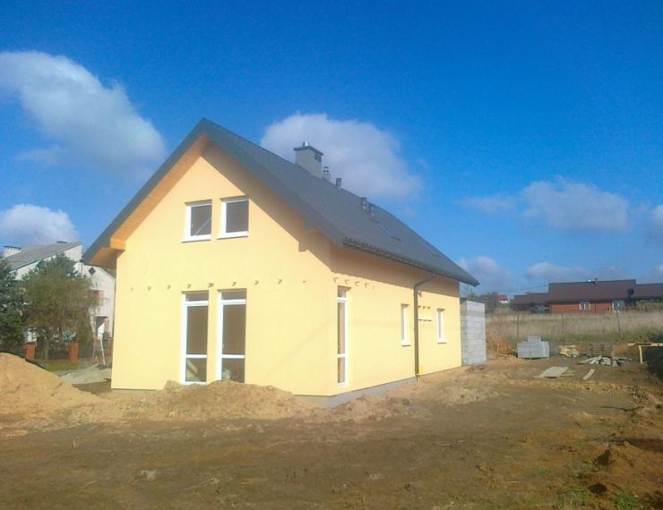 Budowa domu w Łazach