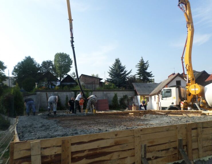 Budowa domu w Sławkowie