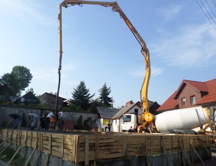 Budowa domu w Sławkowie