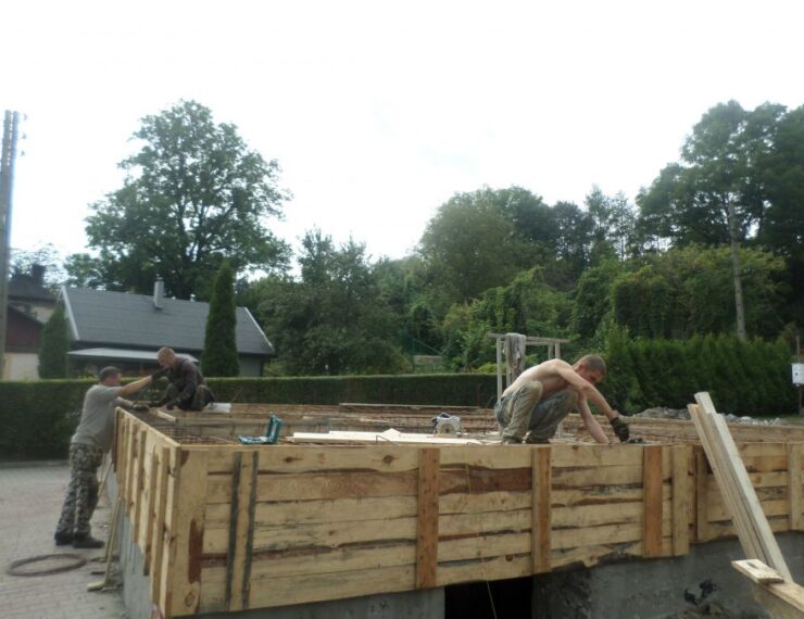 Budowa domu w Sławkowie