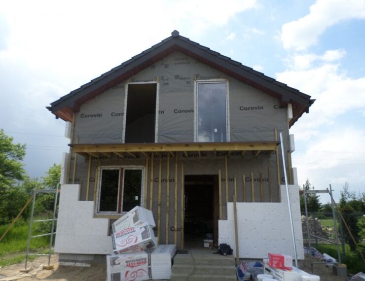 Budowa domu w Strzyżowicach