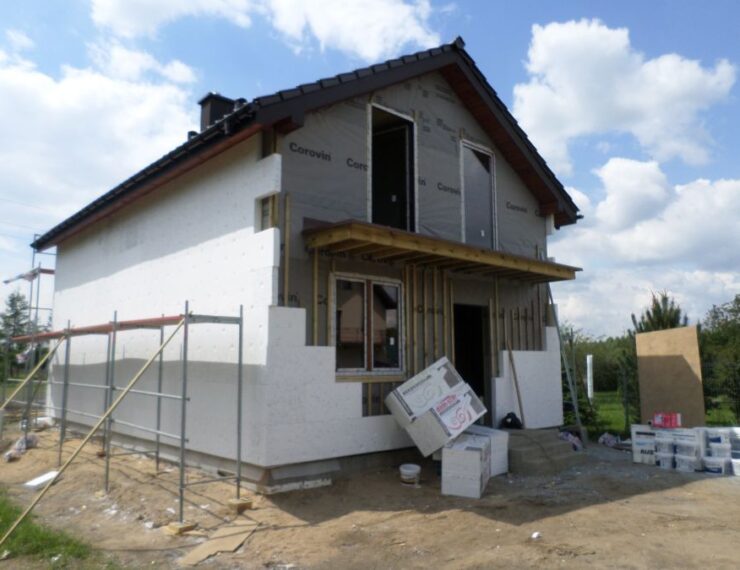 Budowa domu w Strzyżowicach