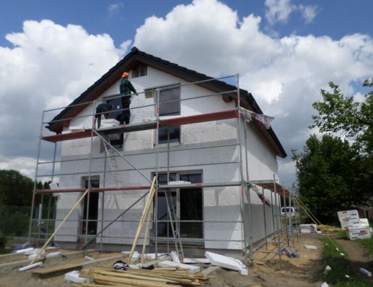 Budowa domu w Strzyżowicach