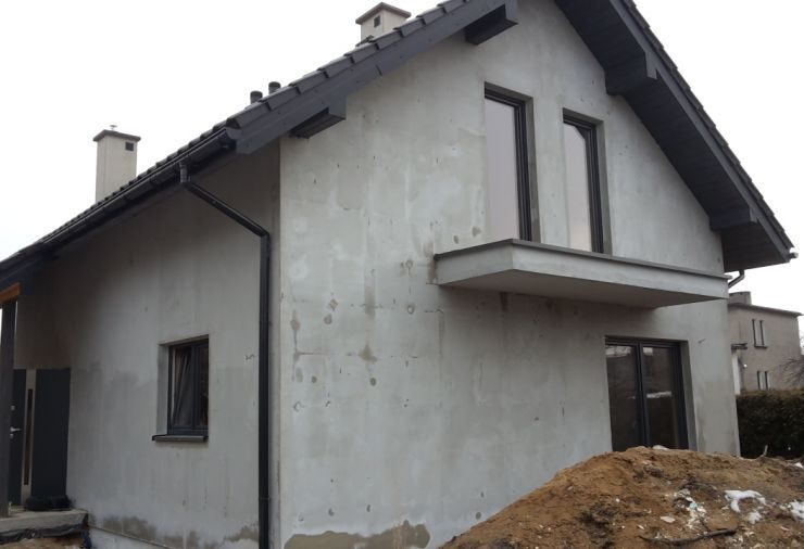 Budowa domu w Kobiórze