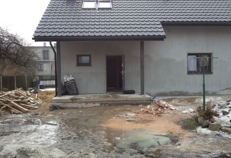 Budowa domu w Kobiórze