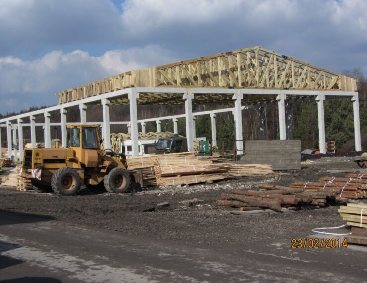Budowa Hali w Imielinie