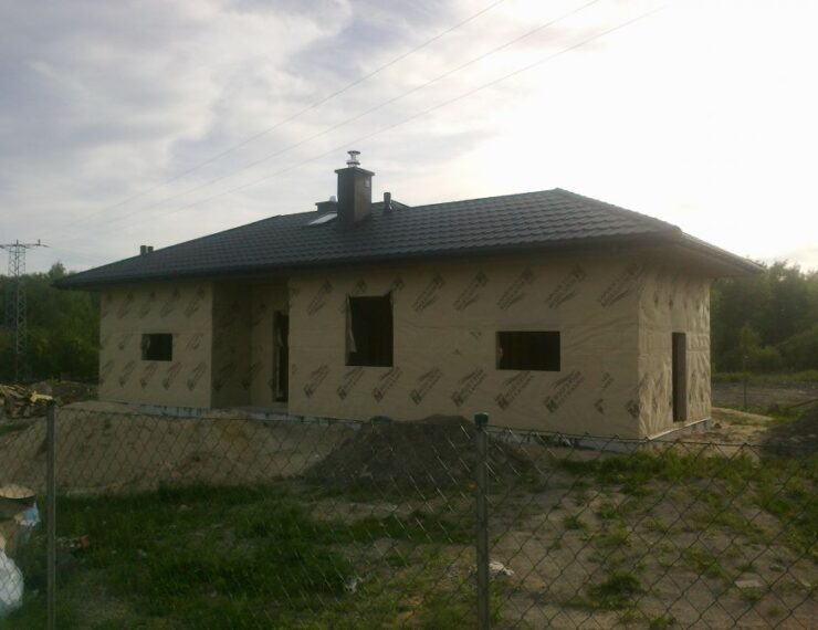 Budowa domu w Gródkowie