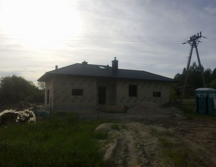 Budowa domu w Gródkowie