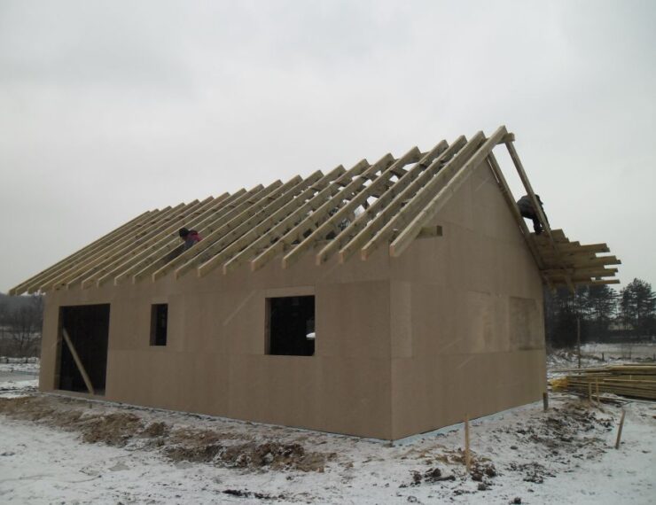 Budowa 2 domów w Orzeszu