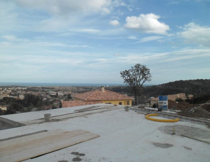 Budowa 2 domu na Korsyce