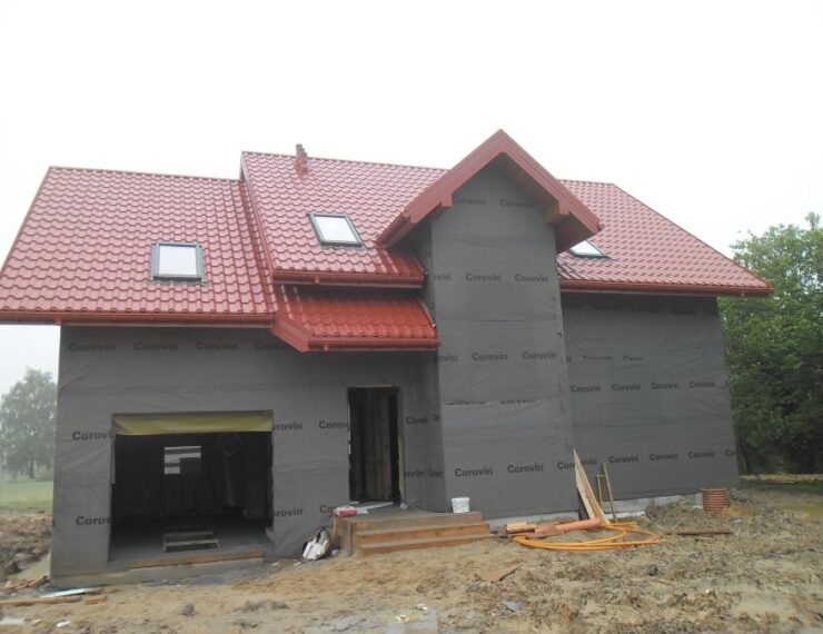 Budowa domu w Bełku