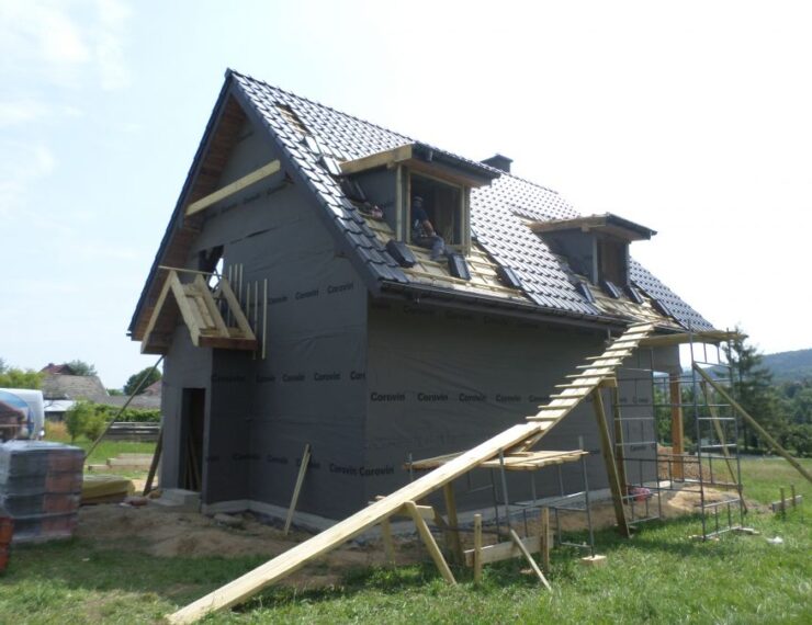 Budowa domu w Jaworniku