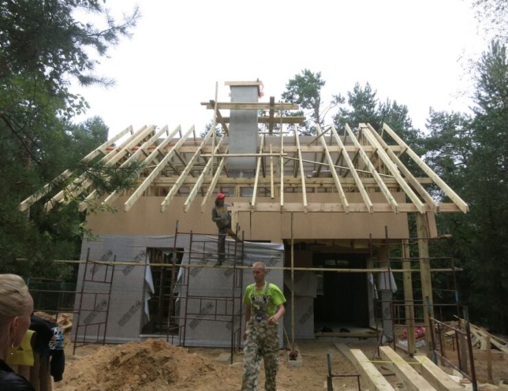 Budowa domu w Hutki-Kanki