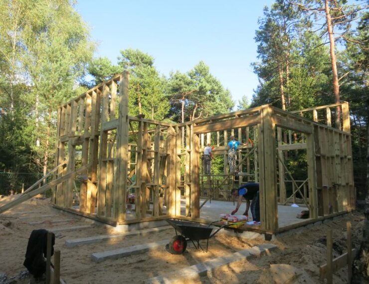 Budowa domu w Hutki-Kanki