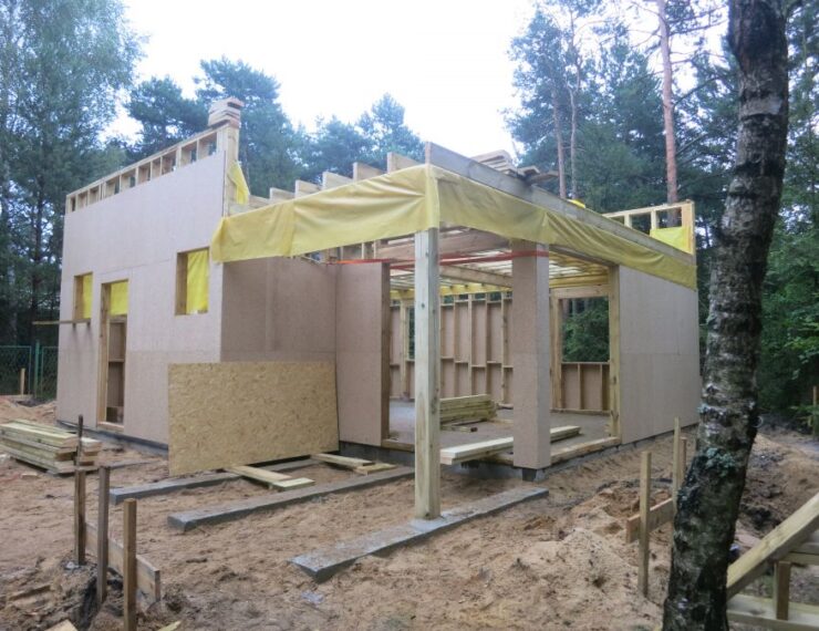 Budowa domu w Hutki-Kanki